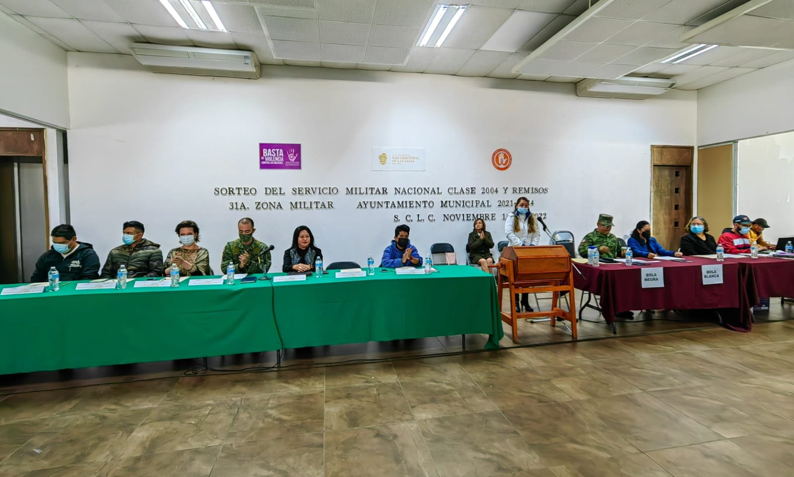 Realizan Sorteo para el Servicio Militar en SCLC