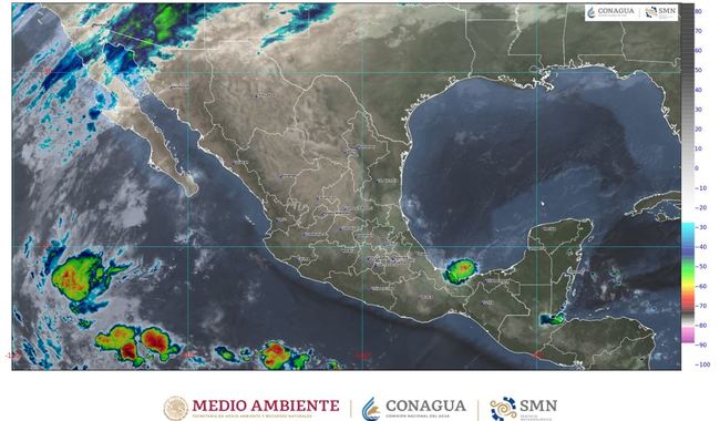 Lluvias seguirán en Chiapas