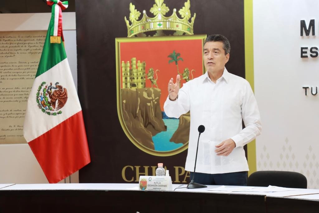 Registra Chiapas 24 horas de saldo blanco en delitos de alto impacto: Rutilio Escandón