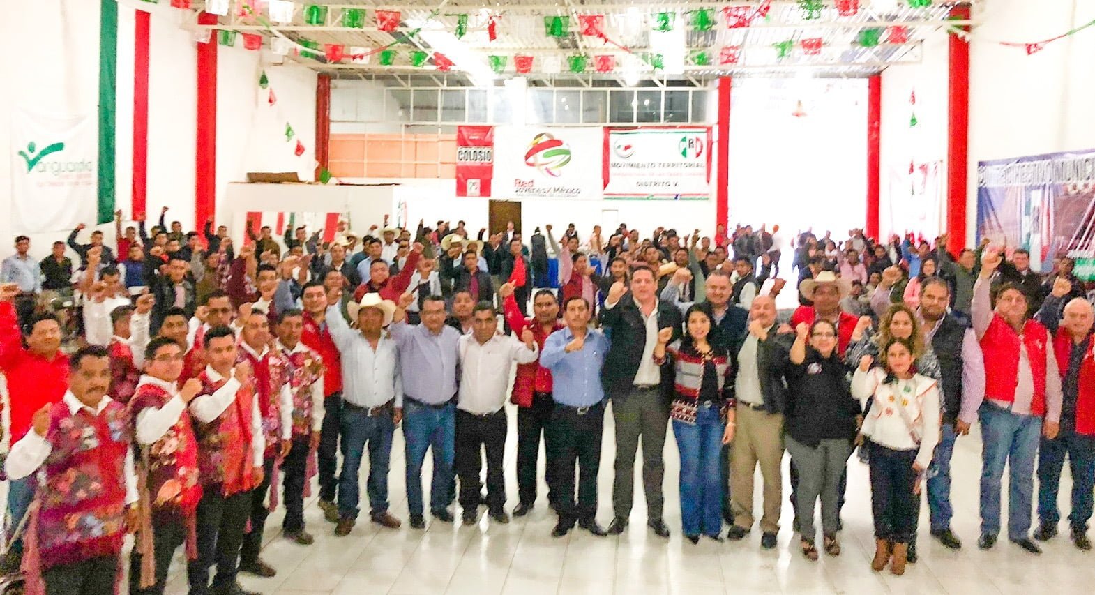 Autoridades indígenas respaldan y cierran filas con el PRI
