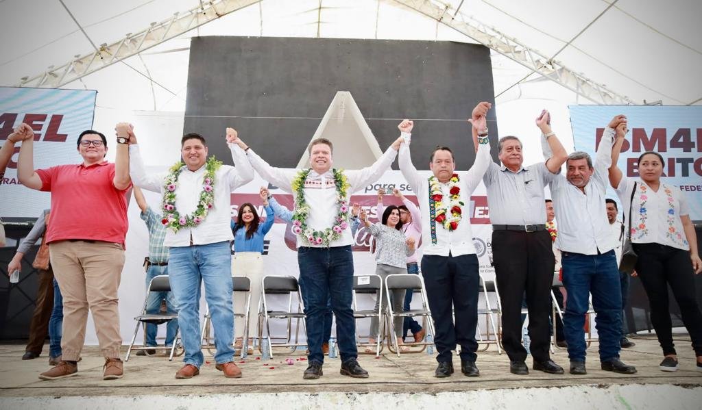 Acumula Brito, apoyo y respaldo por todo Chiapas