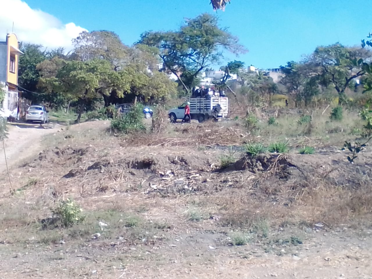 Denuncian las afectaciones por quema de basura en Loma Bonita