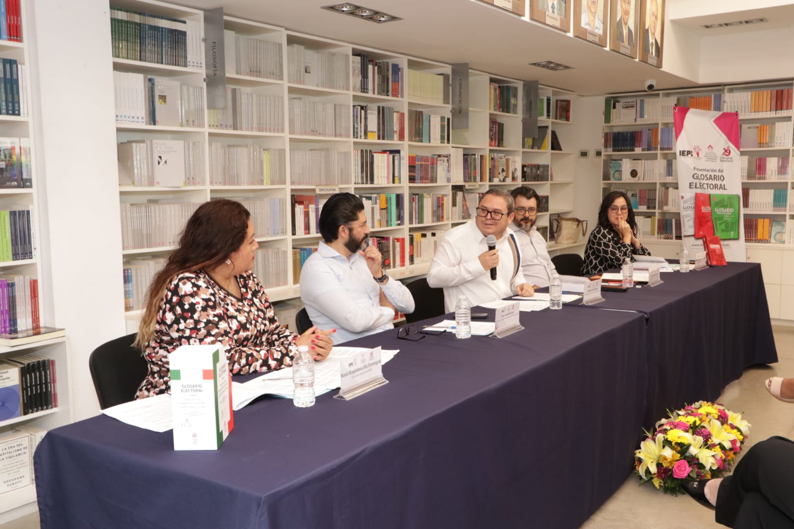 Realiza IEPC presentación del Glosario Electoral, obra que comprende los ámbitos administrativo, jurisdiccional y penal del ámbito electoral