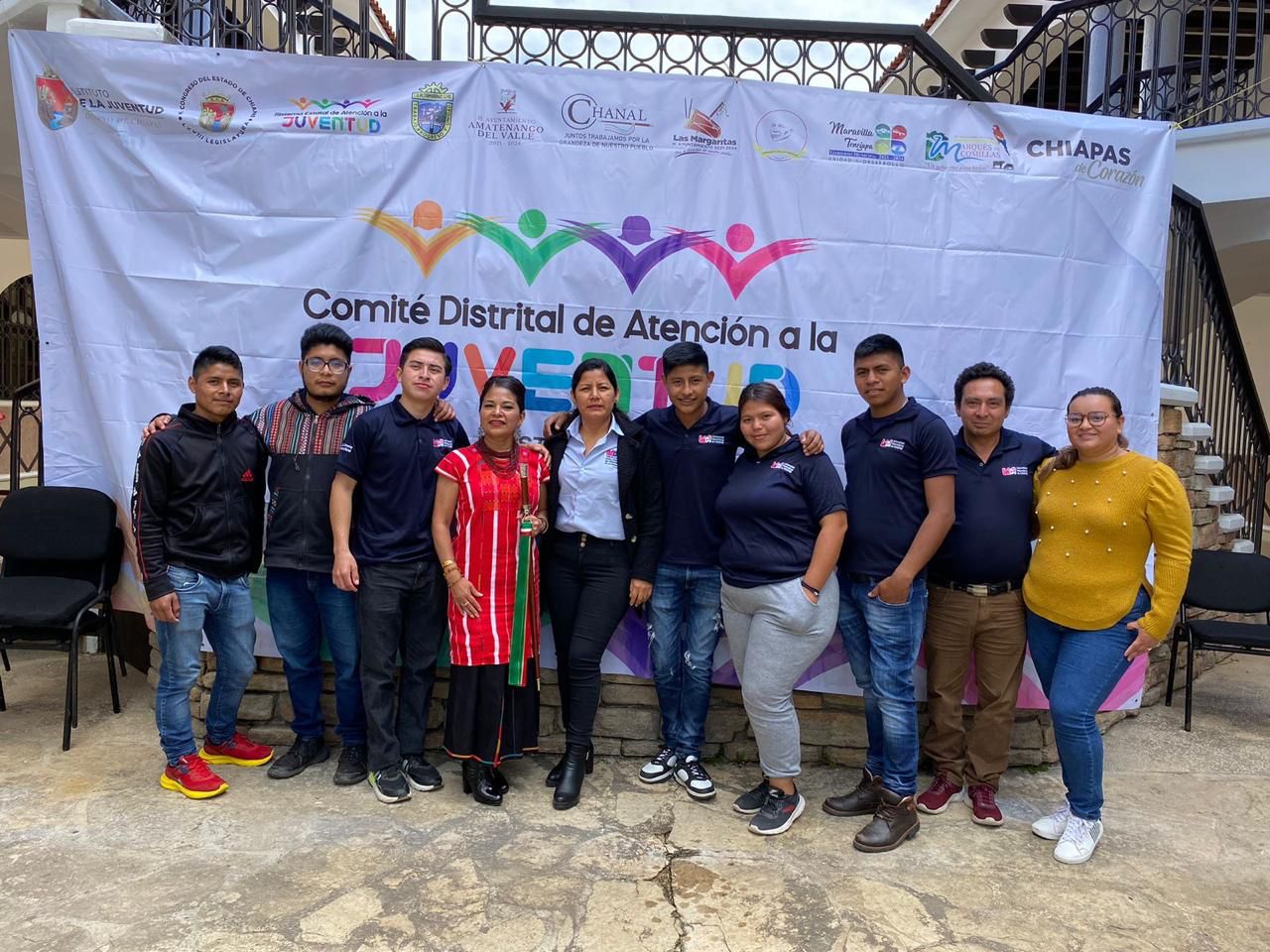 Cecilia López Sánchez toma protesta como Presidenta del Comité Distrital de Atención a la Juventud en Las Margaritas