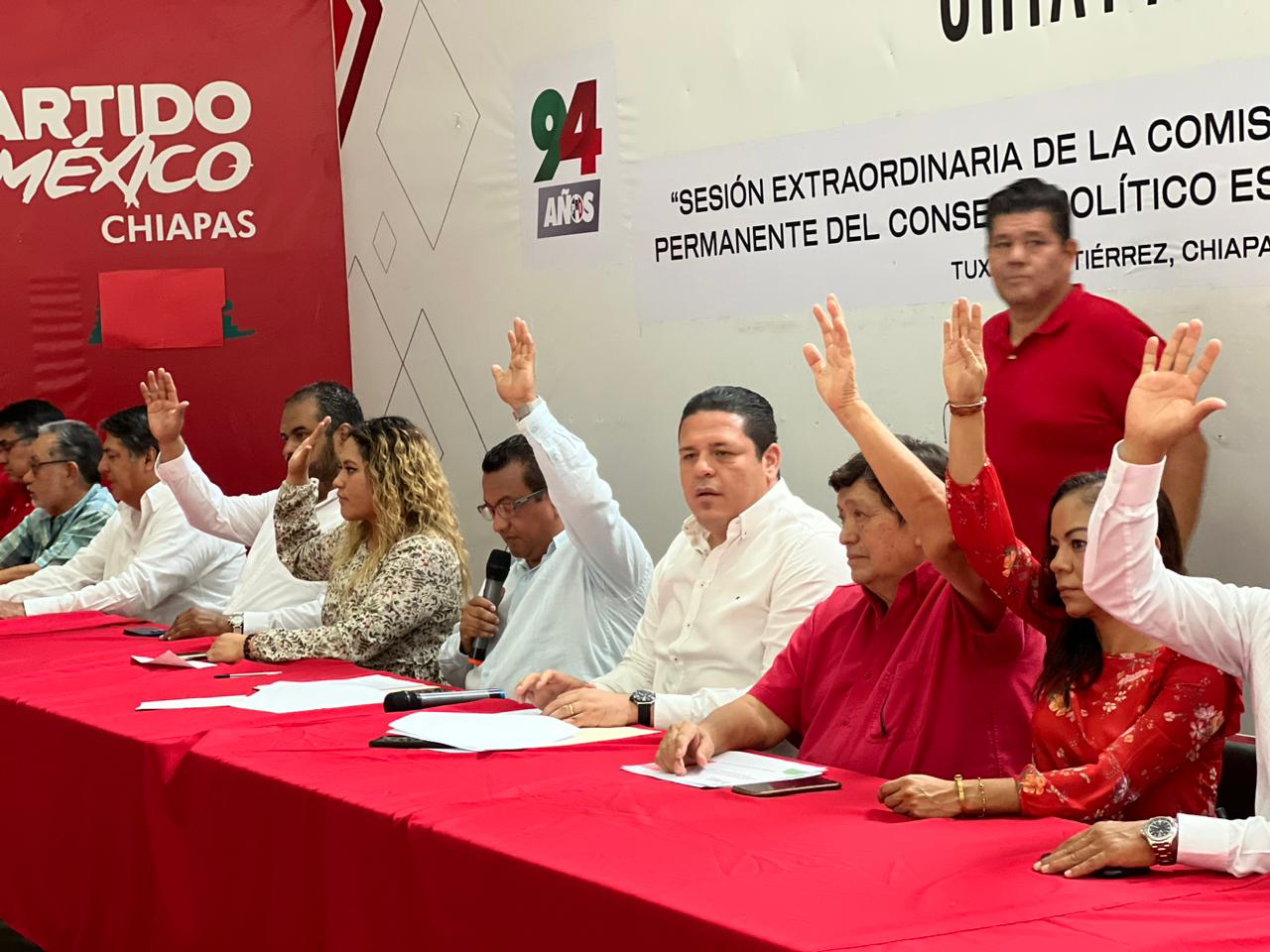 PRI en Chiapas, iniciará la renovación de consejeras y consejeros políticos.