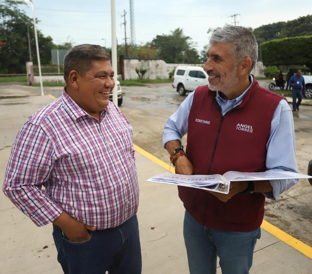 La Unidad Deportiva en Huixtla ya es una realidad: Angel Torres