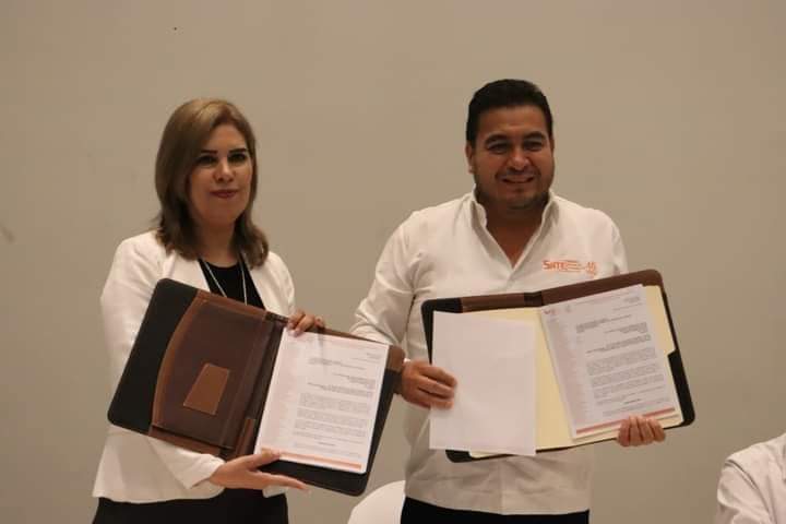 Sección 40 entrega pliego petitorio