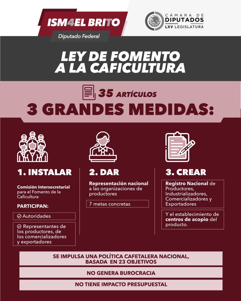 Impulsa Brito, política cafetalera nacional que beneficiará a chiapanecos