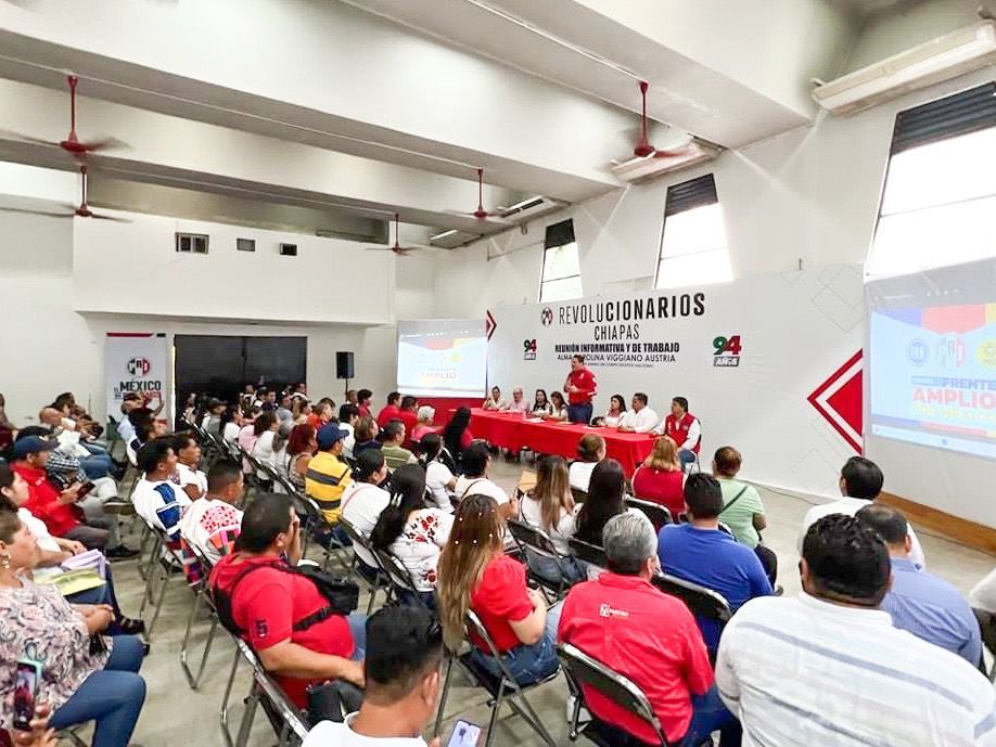 El PRI en Chiapas tiene una estructura sólida y con rumbo: Carolina Viggiano