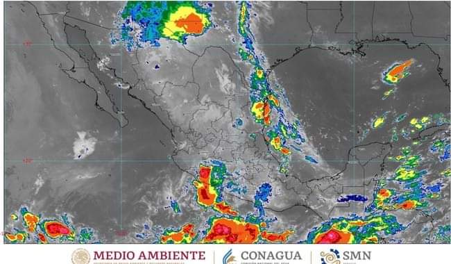 Lluvias intensas seguirán en Chiapas