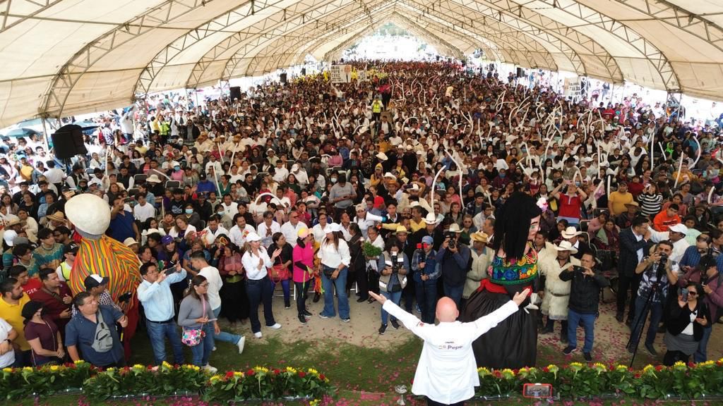 Desde SCLC, Dr. Pepe Cruz refrenda el compromiso de seguir detonando beneficios para los pueblos originarios
