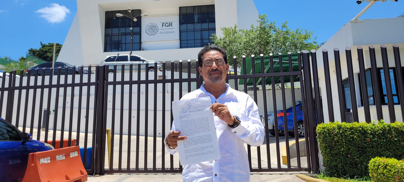 Denuncian ante la FGR de Chiapas a Marko Cortés