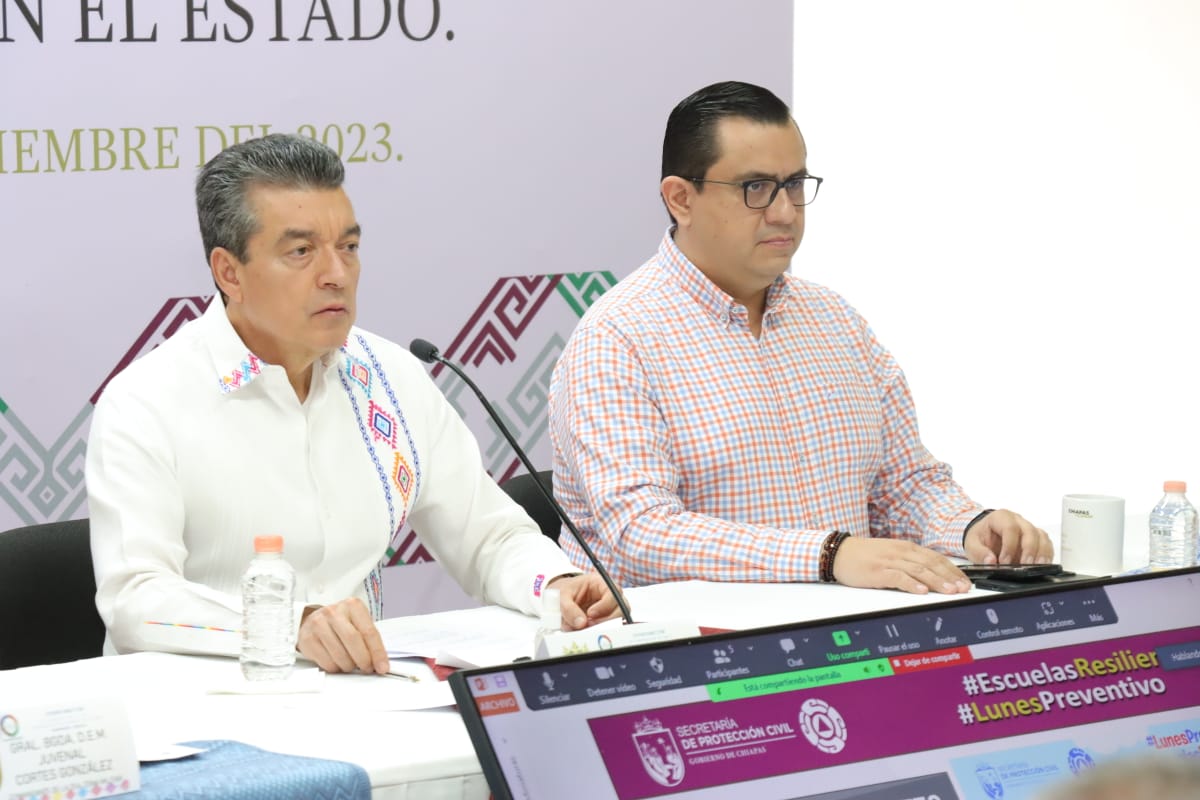 Desde la Mesa de Seguridad, exhorta Rutilio Escandón a sumarse al combate del dengue, zika y chikungunya