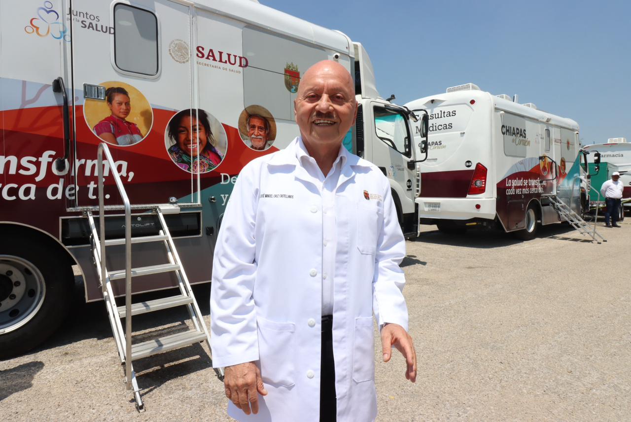 Convoyes de la Salud, programa emblemático de la 4T en Chiapas para acercar atención médica: Dr. Pepe Cruz