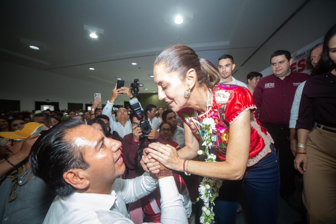 Eduardo Ramírez reconoce liderazgo de Claudia Sheinbaum