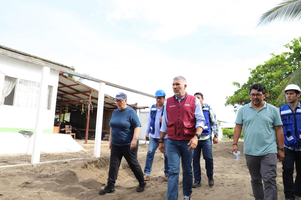 Impulsamos obras que abonan a la preservación de tortugas, en Puerto Arista: Ángel Torres