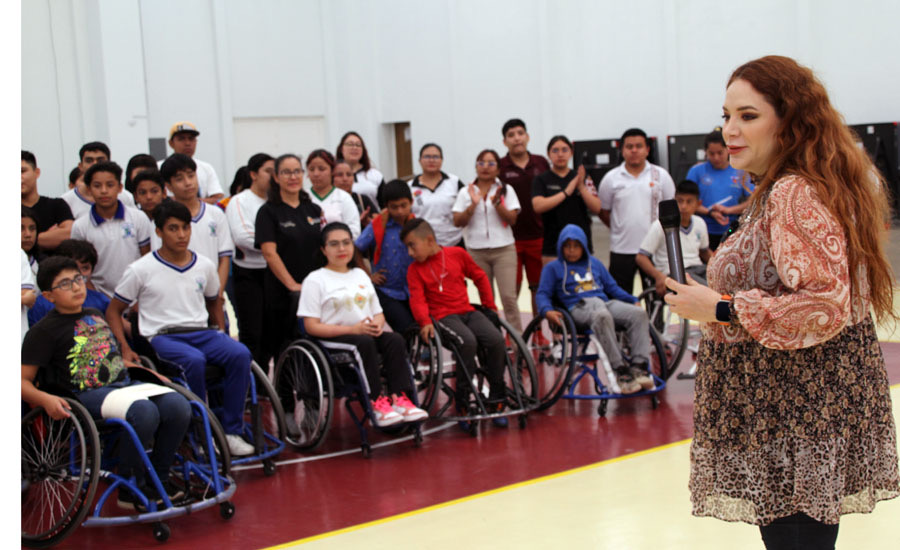 Indeporte realiza actividades deportivas en el marco del Día Internacional de las Personas con Discapacidad