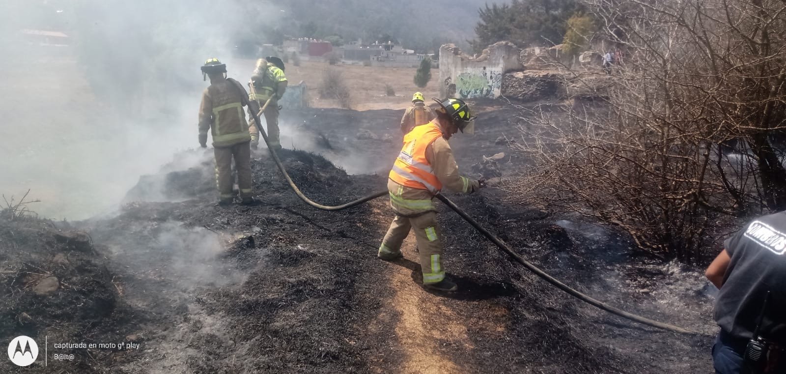 Se coordinan para evitar incendios