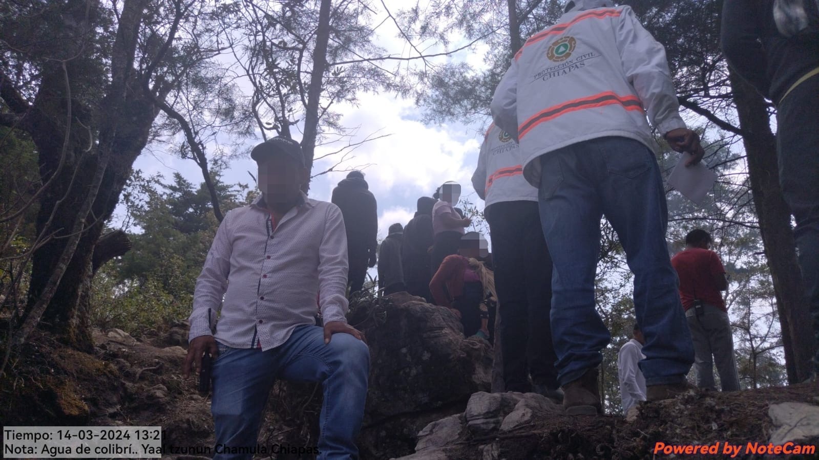 Protección Civil descarta la presencia de un Volcán en paraje Ya’al tz’unun, municipio de Chamula.