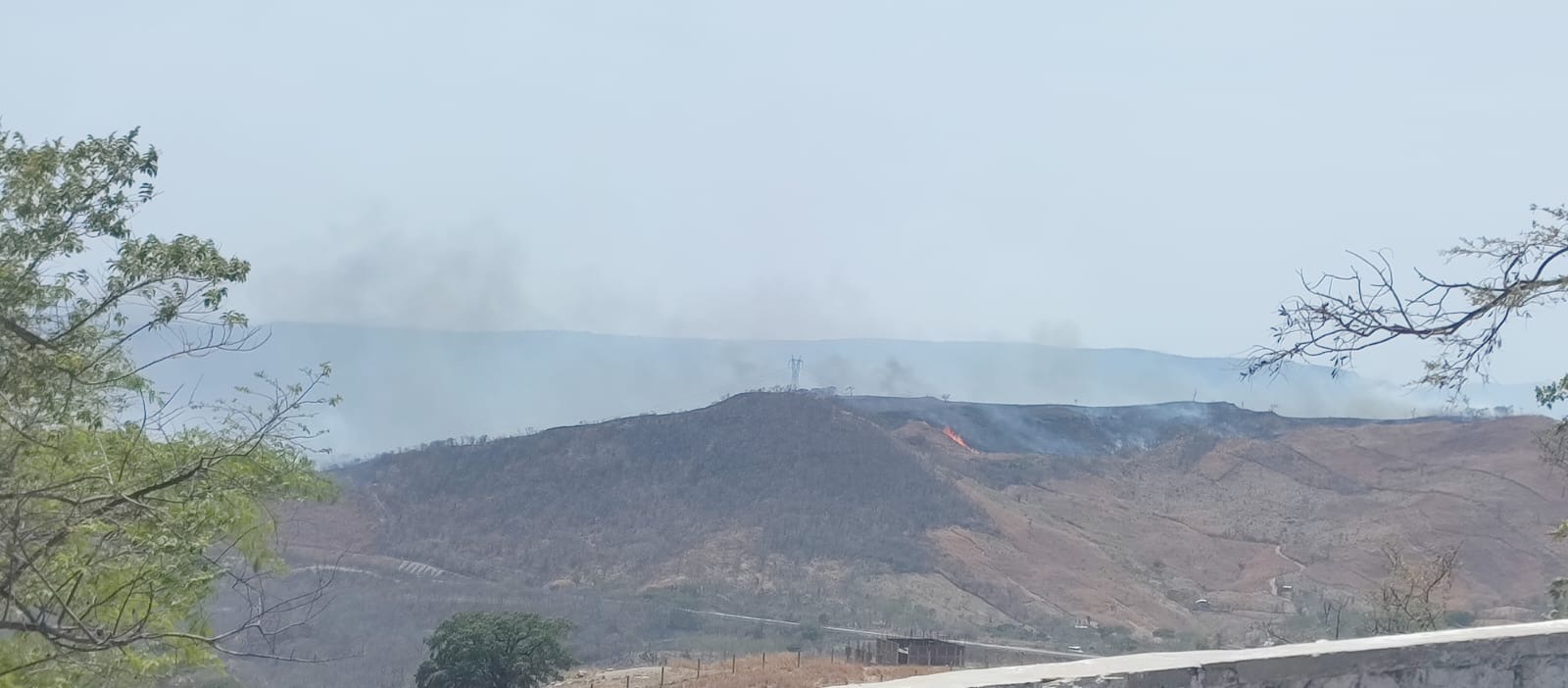 Nueve regiones de Chiapas con riesgo de incendios