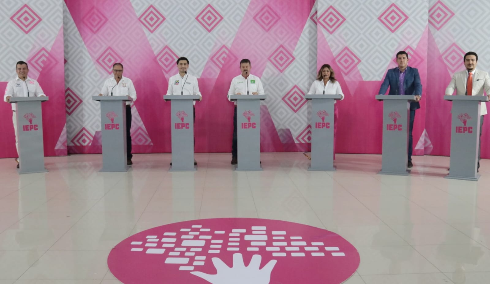 Realiza IEPC debate entre aspirantes a la alcaldía de Comitán