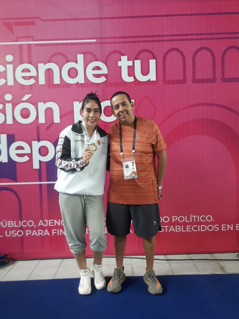 Selección Chiapas de Natación suma hasta el momento 2 oros y 1 bronce en Nacionales Conade 2024