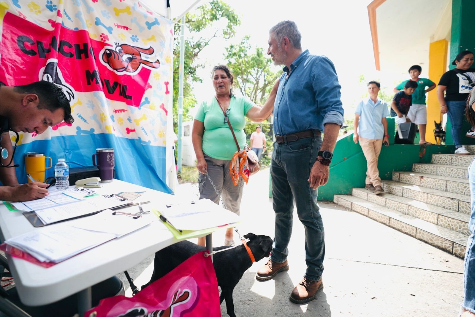 Se realiza una jornada más de Chucho Móvil en la colonia Albania Alta