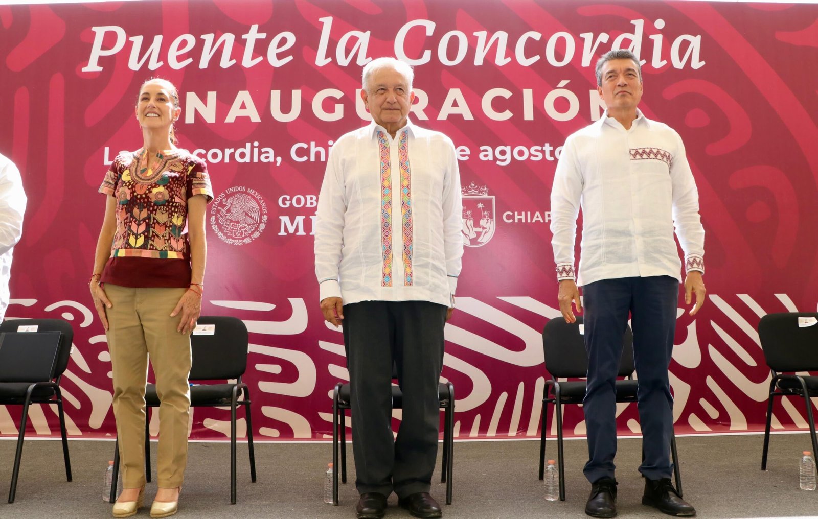 Puente La Concordia impulsado por AMLO traerá progreso, bienestar y pazo social: Rutilio Escandón