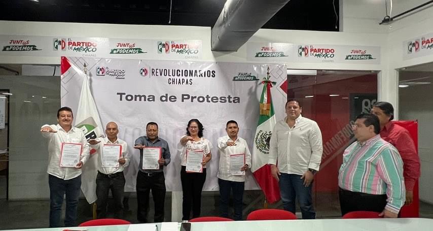 El PRI en Chiapas, inicia la renovación de Comités Directivos Municipales (CDM)