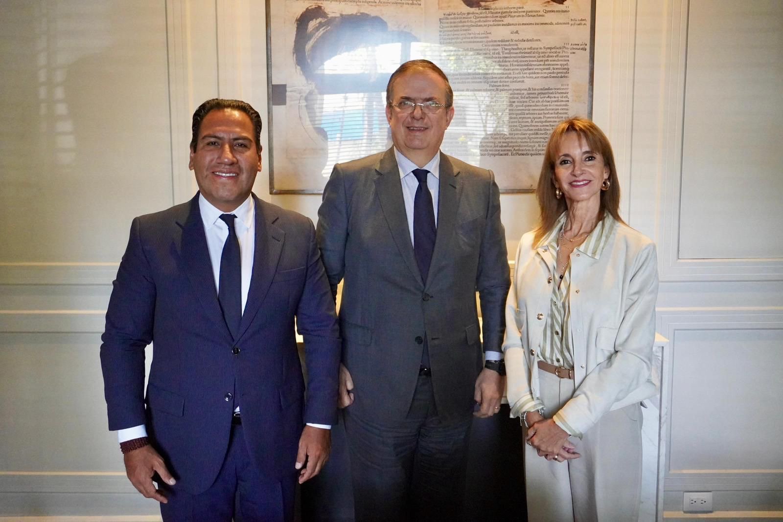 Eduardo Ramírez se reúne con Marcelo Ebrard para impulsar el desarrollo del Soconusco y la Frontera Sur de Chiapas