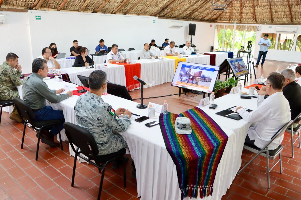Continuarán las lluvias en Chiapas; pide Rutilio Escandón mantener medidas preventivas para evitar riesgos