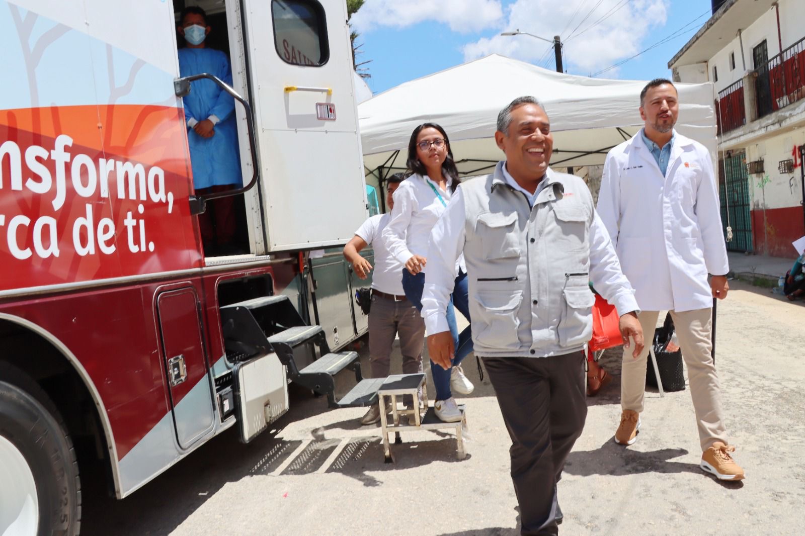 Con los Convoyes de la Salud es una realidad la transformación de los servicios médicos