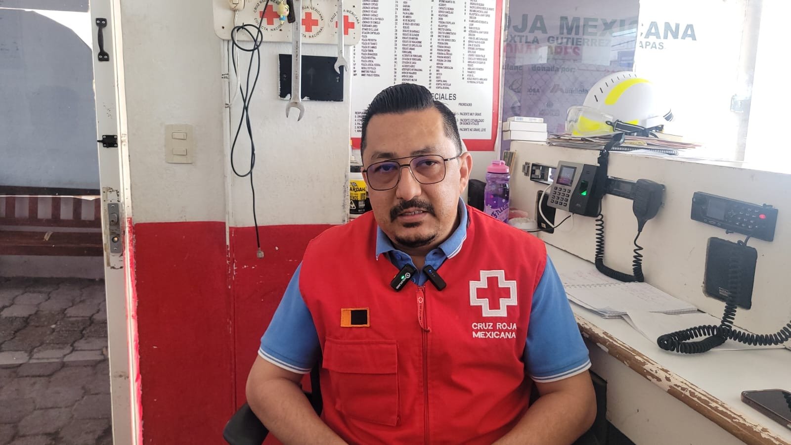 Cruz Roja atentos ante Fiestas patrias