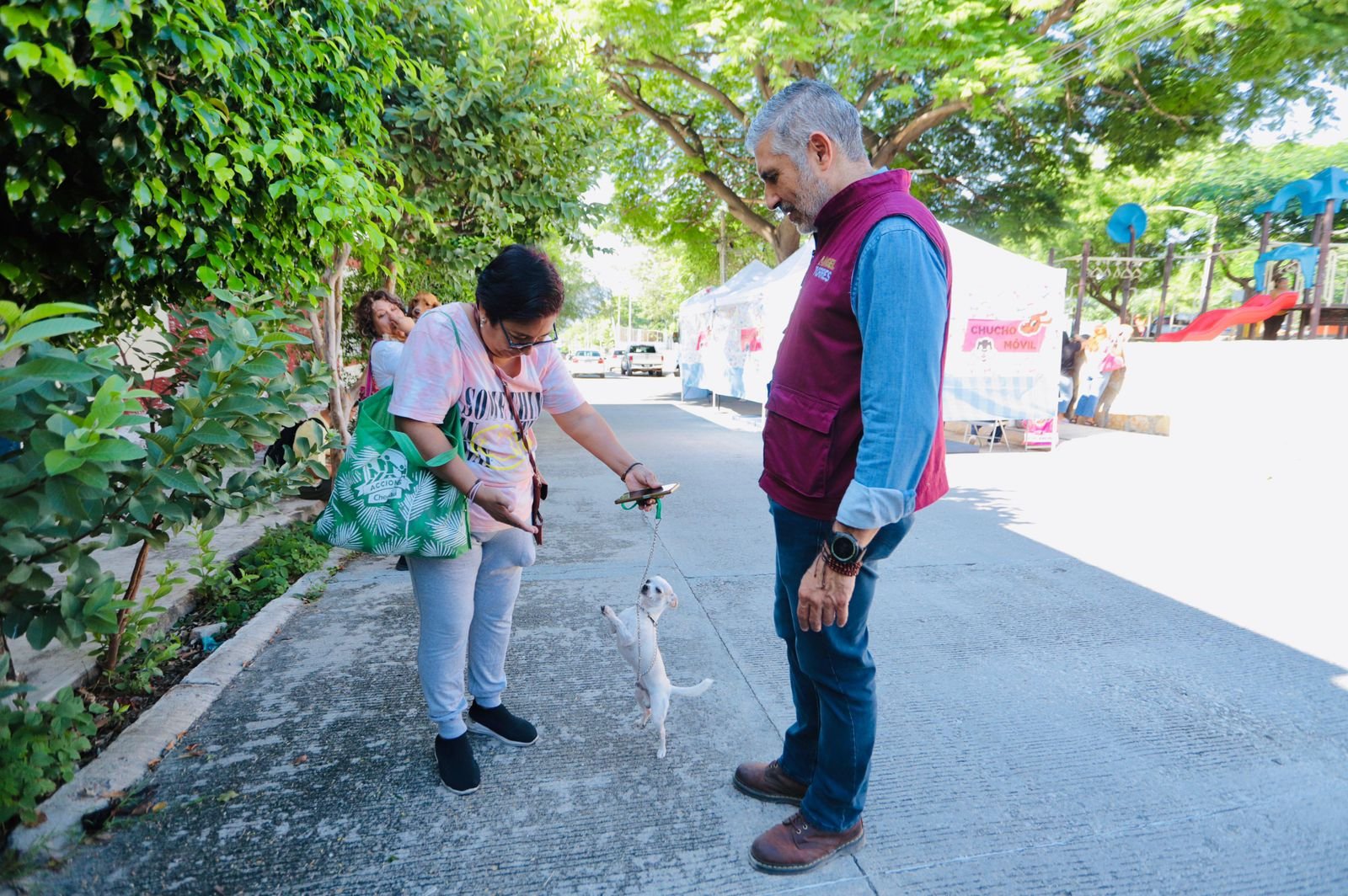 Recorre Chucho Móvil Jardines del Pedregal, una colonia más, en Tuxtla: Angel Torres