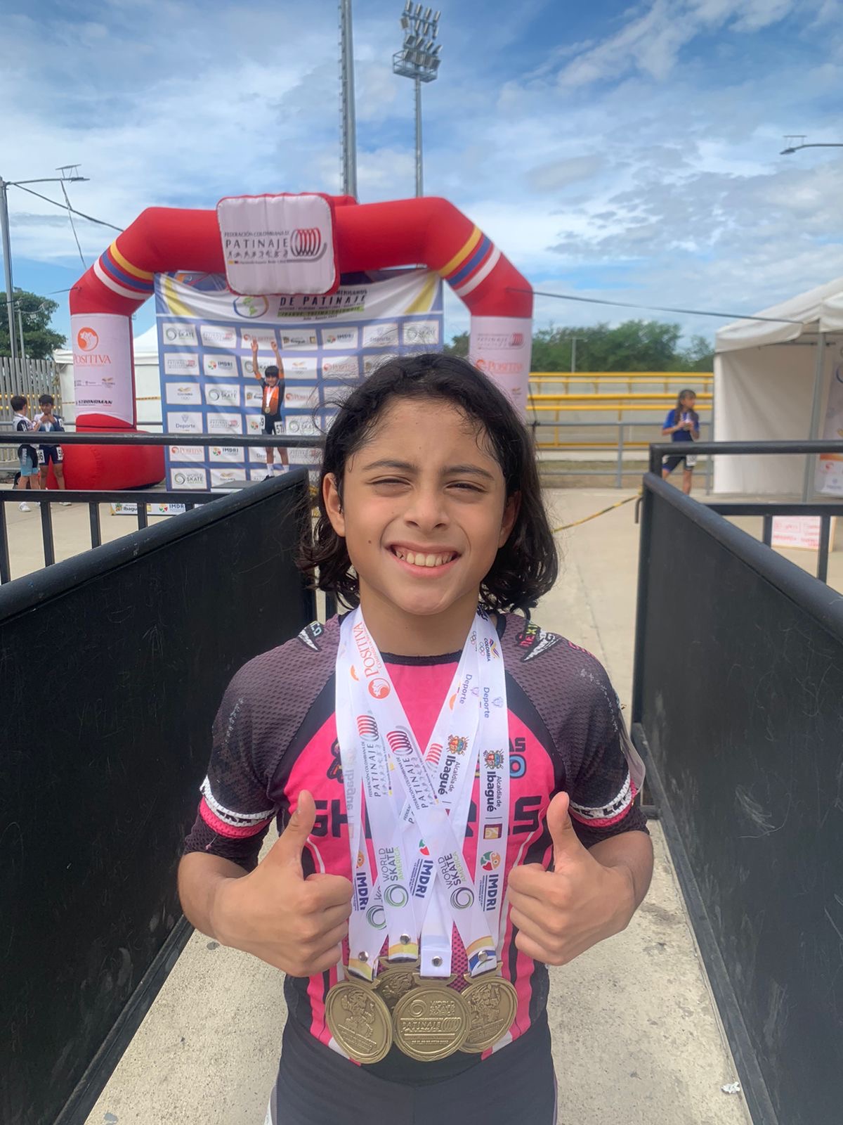 Matheo Sánchez, una realidad del deporte.