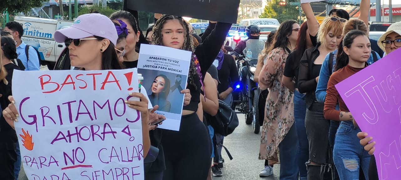 Marchan para exigir justicia para Mónica