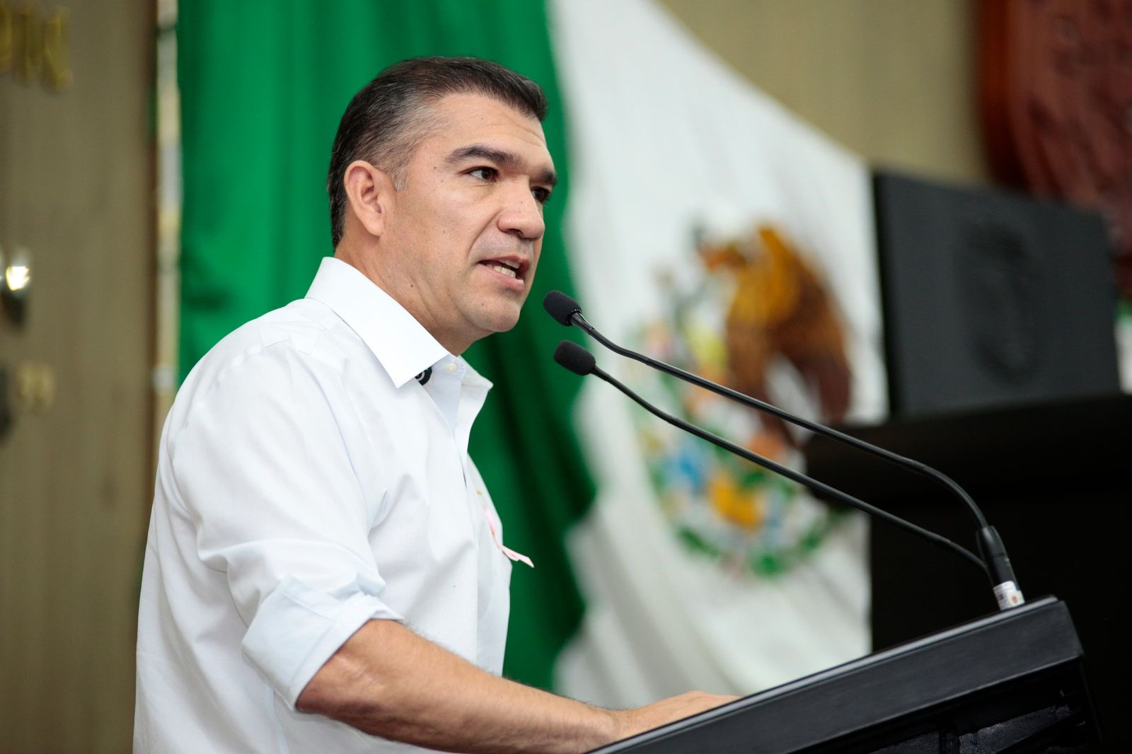 Posicionamiento del diputado presidente de la mesa Directiva del Congreso del Estado, Luis Ignacio Avendaño Bermúdez