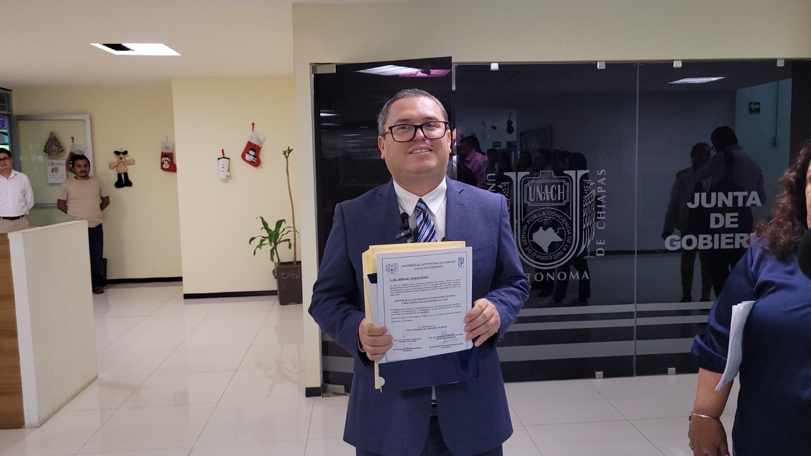 Oswaldo Chacón Rojas, nuevo rector de la UNACH