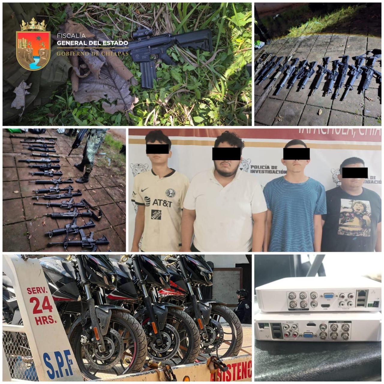 Desmantela FGE centro de operaciones de la delincuencia y detiene a implicados en secuestro a migrantes