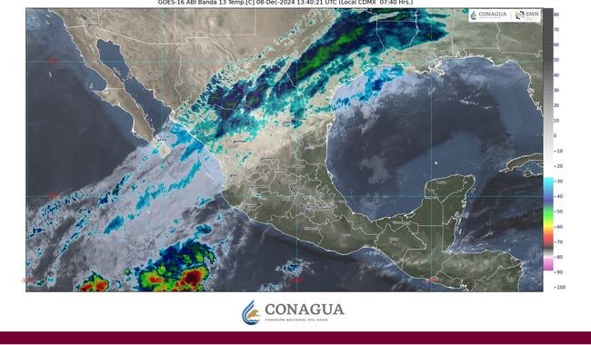 Lluvia y calor en el sureste del país: CONAGUA