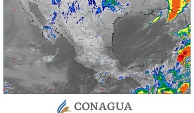 Frio en el norte y calor en el sureste de México