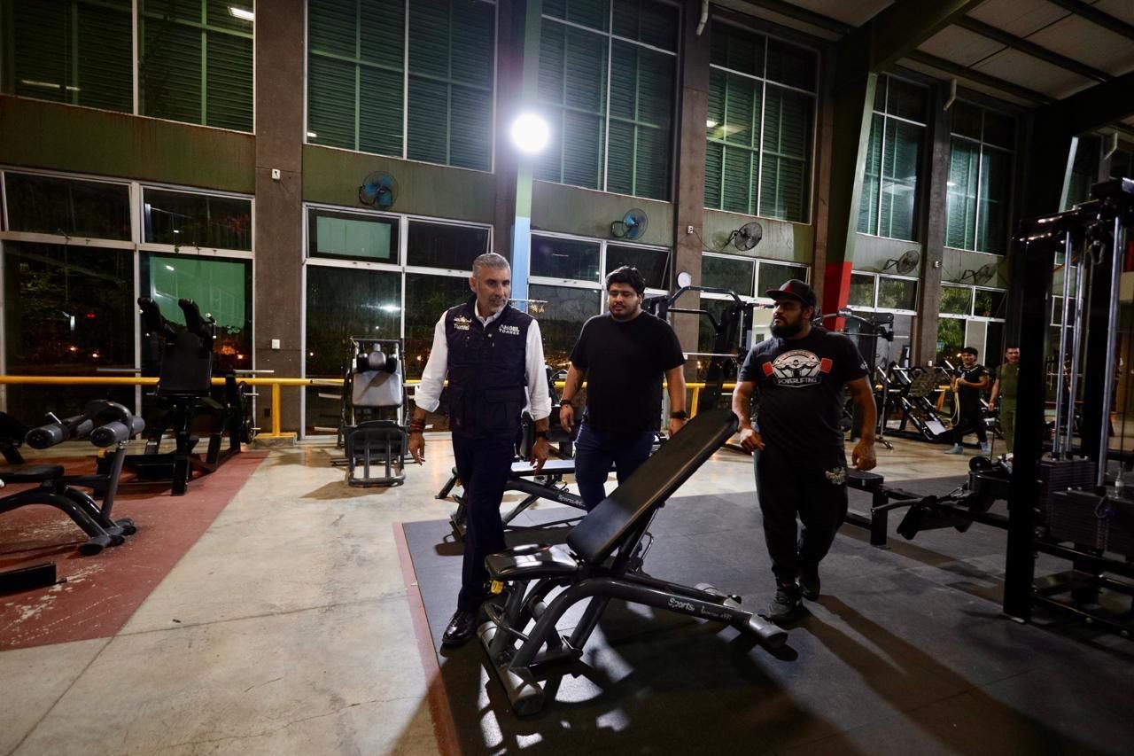 Ayuntamiento de Tuxtla invita a disfrutar del renovado gimnasio en el Parque del Oriente