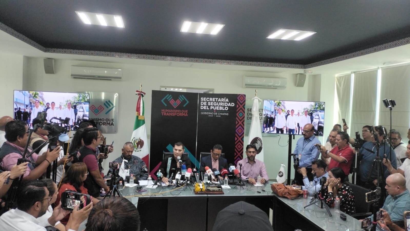 Destacan resultados de seguridades en Chiapas en los primeros 30 días