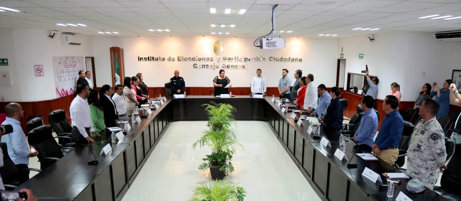 Instalan en IEPC Mesa de Seguridad para dar seguimiento a elección de Oxchuc