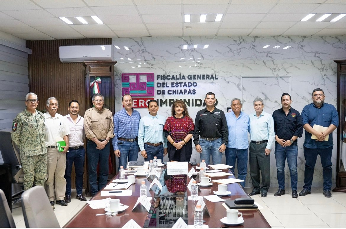 Jorge Llaven sostiene reunión de trabajo con autoridades federales y estatales en materia de protección civil