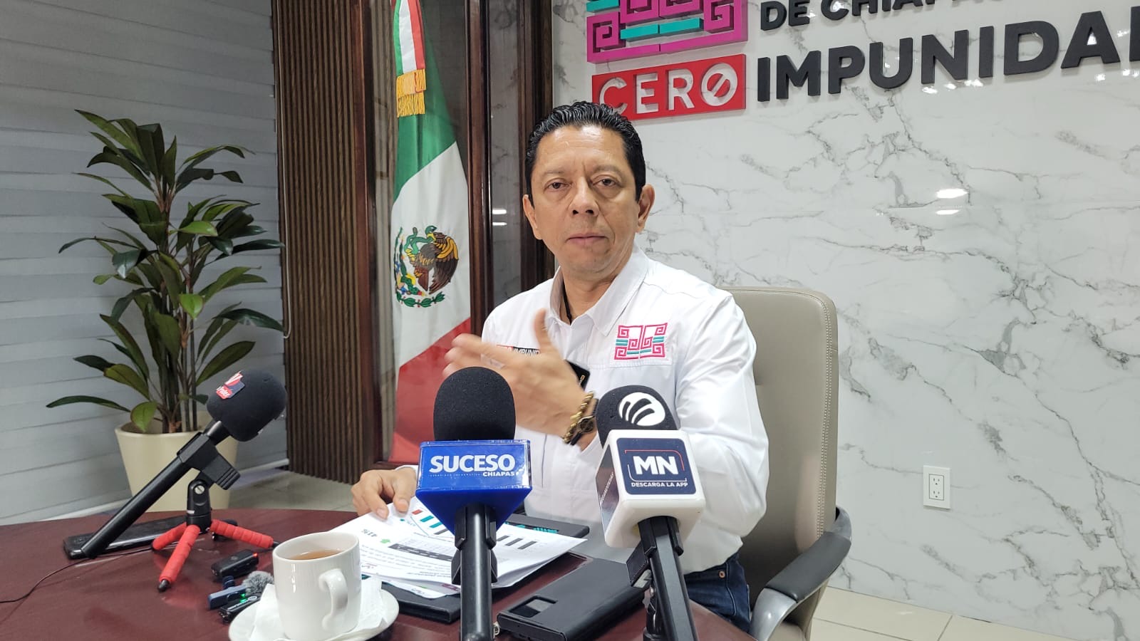 Prioridad seguir abonando a la seguridad; Llaven Abarca