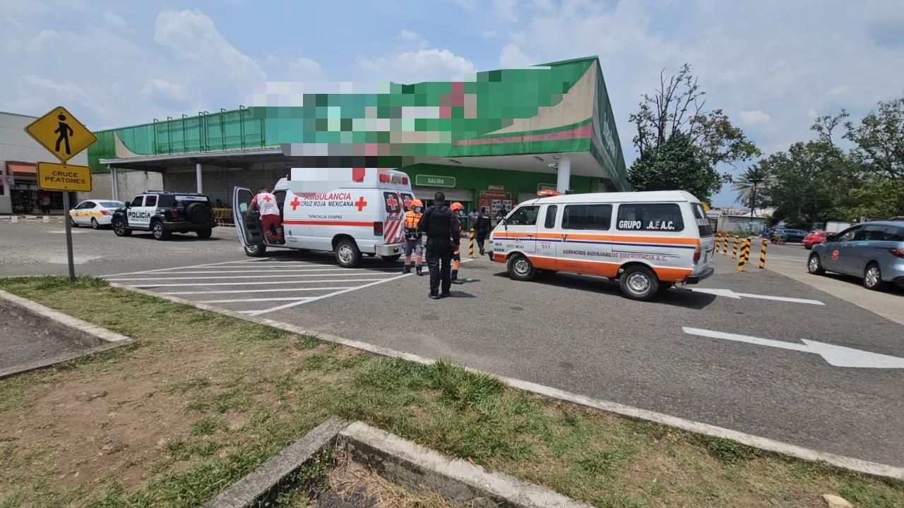 Incidente de violencia en Tapachula, producto de conflicto entre particulares