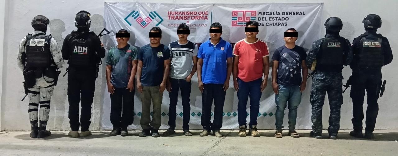 Son aprehendidas seis personas por presunto delito de desaparición cometida por particulares: FGE