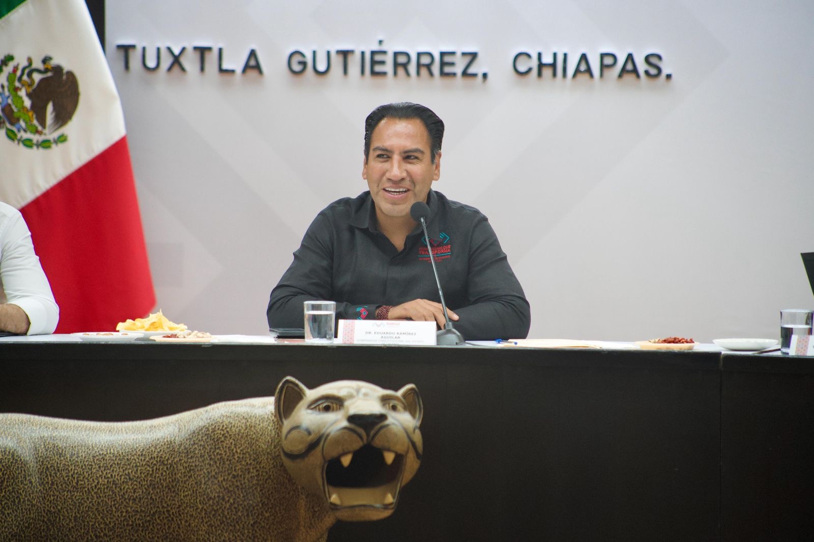 Eduardo Ramírez encabeza reunión de evaluación con integrantes del Gabinete Legal