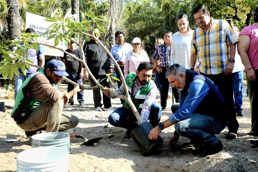 Inicia Programa de Reforestación Arboleando Tuxtla, en Parque Deportivo Caña Hueca